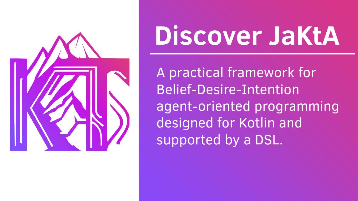 JaKtA: Closing the Tooling Gap for Mainstream BDI