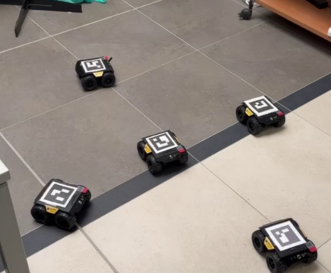 Project Emerge: A demonstrator for self-organizing robot teams